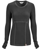 Code Happy Womens Bliss L/S Knit Tee Scrub Top Code Happy Womens Bliss L/S Knit Tee Scrub Top