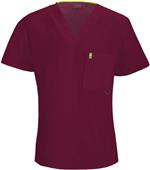 Code Happy Mens V-Neck Scrub Top Code Happy Mens V-Neck Scrub Top