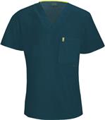 Code Happy Mens V-Neck Scrub Top Code Happy Mens V-Neck Scrub Top