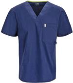 Code Happy Mens V-Neck Scrub Top Code Happy Mens V-Neck Scrub Top