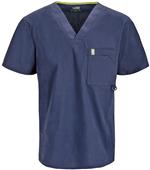 Code Happy Mens V-Neck Scrub Top AB Code Happy Mens V-Neck Scrub Top AB