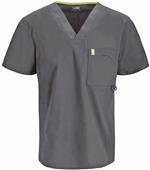 Code Happy Mens V-Neck Scrub Top AB Code Happy Mens V-Neck Scrub Top AB