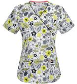 Code Happy Out to Sea Island Getaway Scrub Top Code Happy Out to Sea Island Getaway Scrub Top