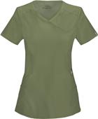 Cherokee Women's Infinity Mock Wrap Scrub Top Cherokee Women's Infinity Mock Wrap Scrub Top