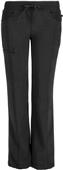 Cherokee Low-Rise Straight Leg Drawstring Pants Cherokee Low-Rise Straight Leg Drawstring Pants