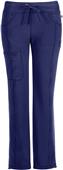 Cherokee Low-Rise Straight Leg Drawstring Pants
