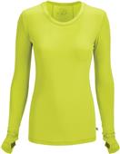 Cherokee Women's Long Sleeve Knit Tee Cherokee Women's Long Sleeve Knit Tee