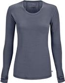 Cherokee Women's Long Sleeve Knit Tee Cherokee Women's Long Sleeve Knit Tee