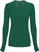 Cherokee Women's Long Sleeve Knit Tee Cherokee Women's Long Sleeve Knit Tee