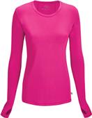 Cherokee Women's Long Sleeve Knit Tee Cherokee Women's Long Sleeve Knit Tee