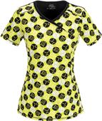 Cherokee Women's Mock-Wrap Scrub Tops Cherokee Women's Mock-Wrap Scrub Tops