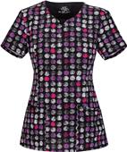 Cherokee Women's Round Neck Scrub Tops Cherokee Women's Round Neck Scrub Tops