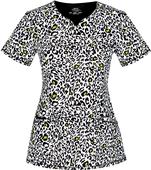 Cherokee Women's Round Neck Scrub Tops Cherokee Women's Round Neck Scrub Tops