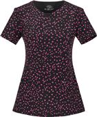 Cherokee Women's Round Neck Scrub Tops Cherokee Women's Round Neck Scrub Tops