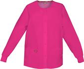 Dickies Missy Fit Snap Front Warm-Up Scrub Jacket Dickies Missy Fit Snap Front Warm-Up Scrub Jacket