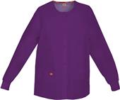 Dickies Missy Fit Snap Front Warm-Up Scrub Jacket Dickies Missy Fit Snap Front Warm-Up Scrub Jacket