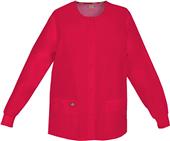 Dickies Missy Fit Snap Front Warm-Up Scrub Jacket Dickies Missy Fit Snap Front Warm-Up Scrub Jacket