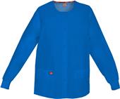 Dickies Missy Fit Snap Front Warm-Up Scrub Jacket Dickies Missy Fit Snap Front Warm-Up Scrub Jacket