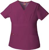 Dickies Missy Fit Mock Wrap Scrub Top Dickies Missy Fit Mock Wrap Scrub Top