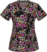 Runway by Cherokee Women's Mock Wrap Scrub Top Runway by Cherokee Women's Mock Wrap Scrub Top