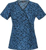 Runway by Cherokee Women's Mock Wrap Scrub Top Runway by Cherokee Women's Mock Wrap Scrub Top