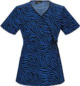 Cherokee Women's Mock Wrap Runway Scrub Top