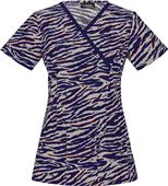 Runway by Cherokee Women's Mock Wrap Scrub Tops Runway by Cherokee Women's Mock Wrap Scrub Tops