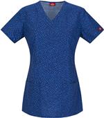 Dickies Womens V-Neck Scrub Tops Dickies Womens V-Neck Scrub Tops