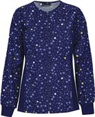 Cherokee Women Zip Front Warm-Up Scrub Jacket Cherokee Women Zip Front Warm-Up Scrub Jacket