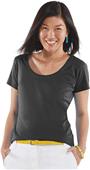 LAT Sportswear Ladies Deep Scoop Neck Tee LAT Sportswear Ladies Deep Scoop Neck Tee