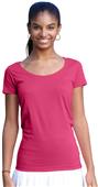 LAT Sportswear Jr Deep Scoop Longer Length Tee