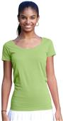 LAT Sportswear Jr Deep Scoop Longer Length Tee