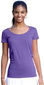 LAT Sportswear Jr Deep Scoop Longer Length Tee