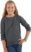 LAT Sportswear Girls Terry Slouchy Pullover LAT Sportswear Girls Terry Slouchy Pullover