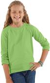 LAT Sportswear Girls Terry Slouchy Pullover LAT Sportswear Girls Terry Slouchy Pullover