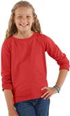LAT Sportswear Girls Terry Slouchy Pullover LAT Sportswear Girls Terry Slouchy Pullover