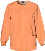 Cherokee Women's SnapFront Warm-Up Scrub Jacket Cherokee Women's SnapFront Warm-Up Scrub Jacket
