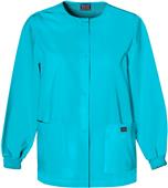 Cherokee Women's SnapFront Warm-Up Scrub Jacket Cherokee Women's SnapFront Warm-Up Scrub Jacket