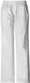 Cherokee Womens Mid-Rise Pull-On Cargo Scrub Pants