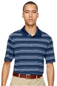 Adidas Golf Puremotion Textured Stripe Mens Polo Adidas Golf Puremotion Textured Stripe Mens Polo