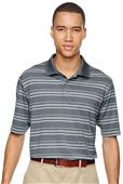 Adidas Golf Puremotion Textured Stripe Mens Polo Adidas Golf Puremotion Textured Stripe Mens Polo
