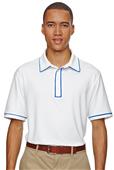 Adidas Golf Puremotion Piped Mens Polo Shirt Adidas Golf Puremotion Piped Mens Polo Shirt