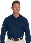 Adidas Golf Mens Climalite Tour Piqué L/S Polo