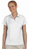 Adidas Golf Ladies Climalite Textured Polo Shirt Adidas Golf Ladies Climalite Textured Polo Shirt