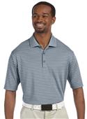 Adidas Golf Mens Climalite Pencil Stripe Polo