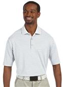 Adidas Golf Mens Climalite Pencil Stripe Polo