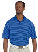 Adidas Golf Mens Climalite Pencil Stripe Polo