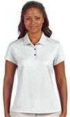 Adidas Golf Lady Climacool Diagonal Textured Polo