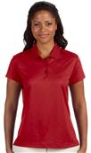 Adidas Golf Lady Climacool Diagonal Textured Polo