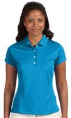 Adidas Golf Ladies Climalite Solid Polo Shirt Adidas Golf Ladies Climalite Solid Polo Shirt